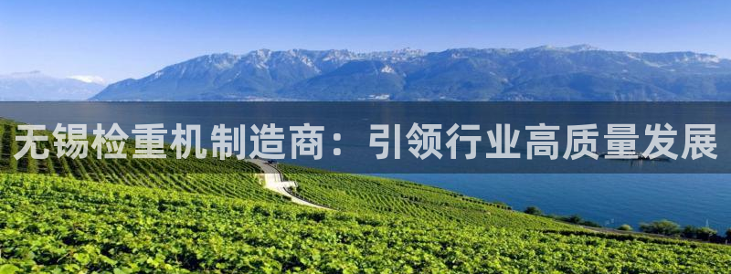 顺盈娱乐下载：无锡检重机制造商：引领行业高质量发展