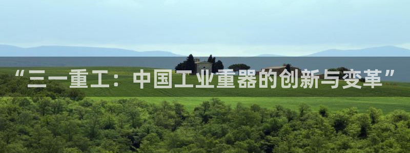 顺盈娱乐结究7276O：“三一重工：中国工业重器的创新与变革