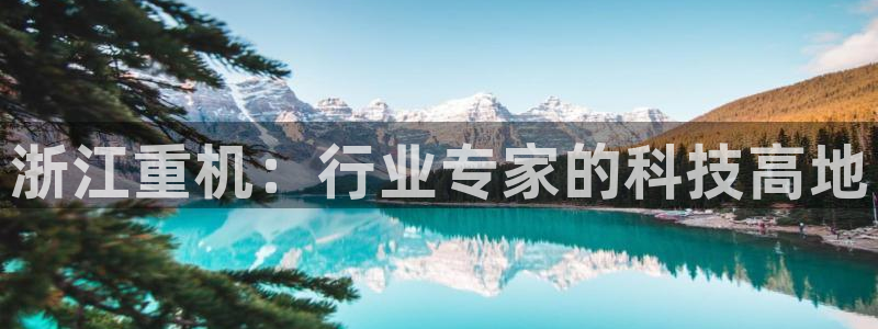 顺盈娱乐平台怎么样：浙江重机：行业专家的科技高地