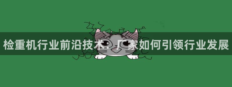 顺盈娱乐招商：检重机行业前沿技术：厂家如何引领行业发展