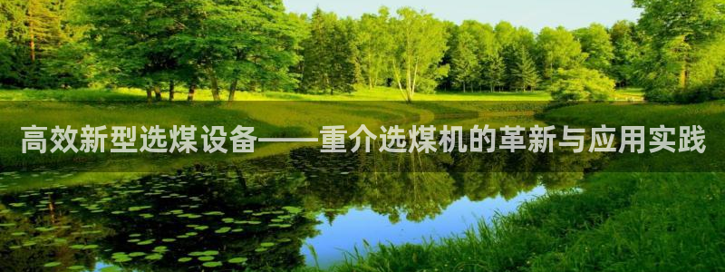 顺盈娱乐注册资金多少：高效新型选煤设备——重介选煤机的革新与