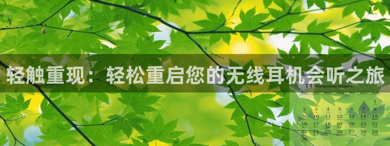 顺盈2娱乐主管啊判官333OO：轻触重现：轻松重启您的无线耳