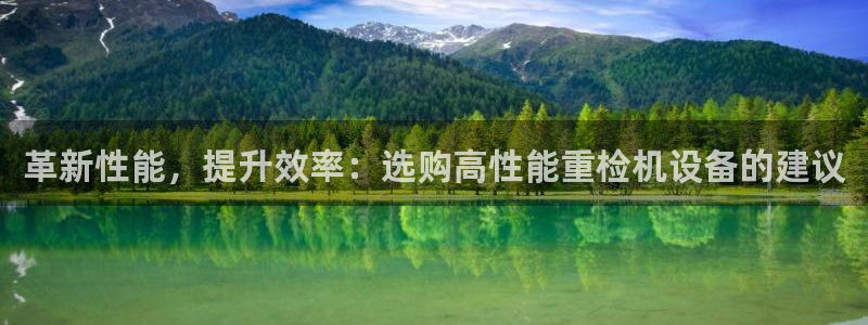 盈顺休闲娱乐室团购券：革新性能，提升效率：选购高性能重检机设