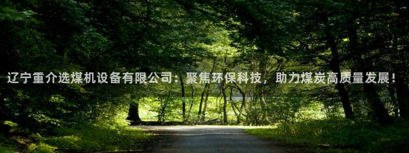 顺盈娱乐注册登录地址：辽宁重介选煤机设备有限公司：聚焦环保科