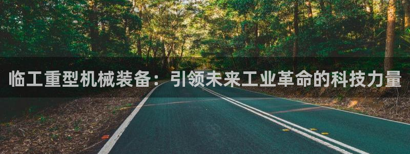 盈顺棋牌娱乐室电话：临工重型机械装备：引领未来工业革命的科技