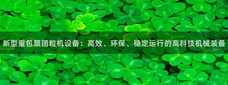 盈顺娱乐休闲室：新型重包膜团粒机设备：高效、环保、稳定运行的